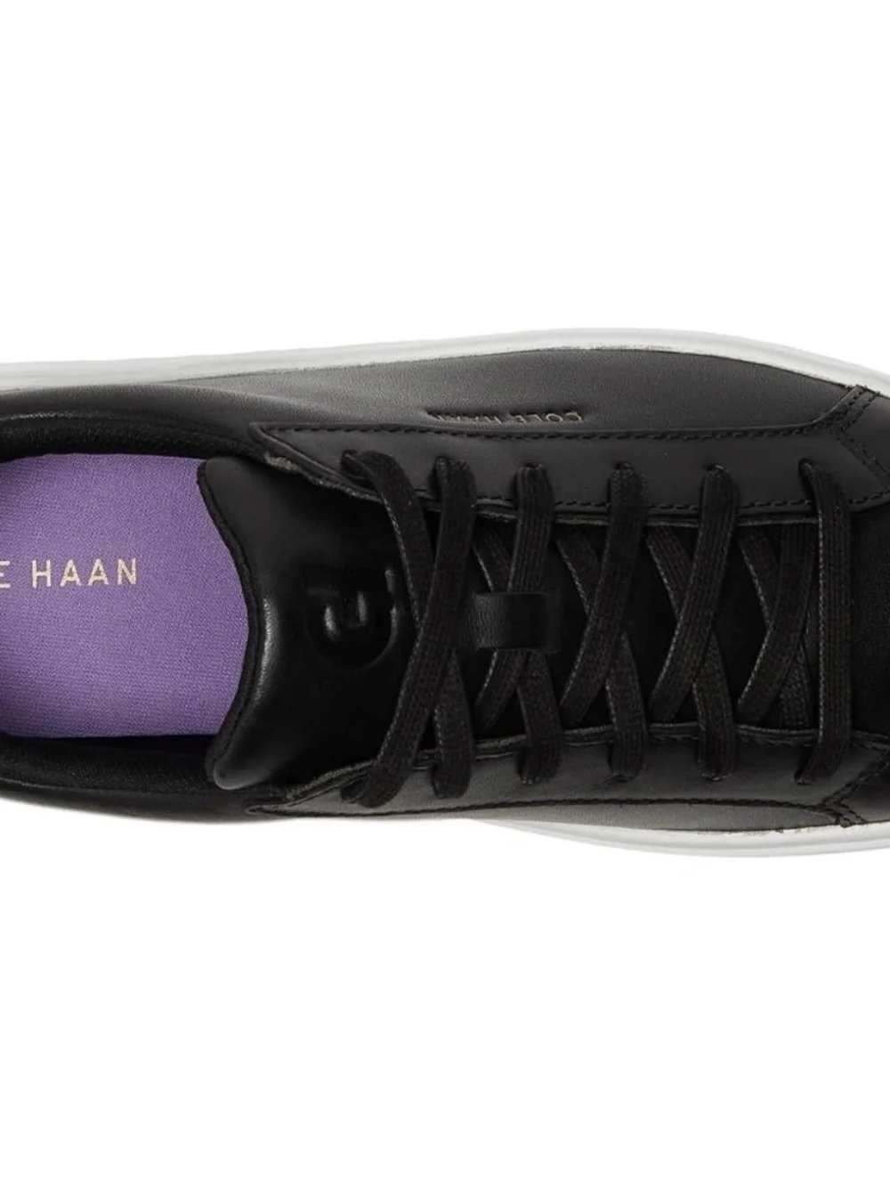 New Cole Haan Women's Grand Crosscourt Daily Low Top Casual Sneakers Shoes Black - Picture 12 of 13